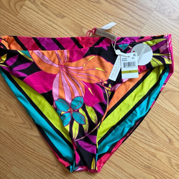 Trina Turk | Swim | Trina Turk Multicolor Reversible Bikini Bottom ...